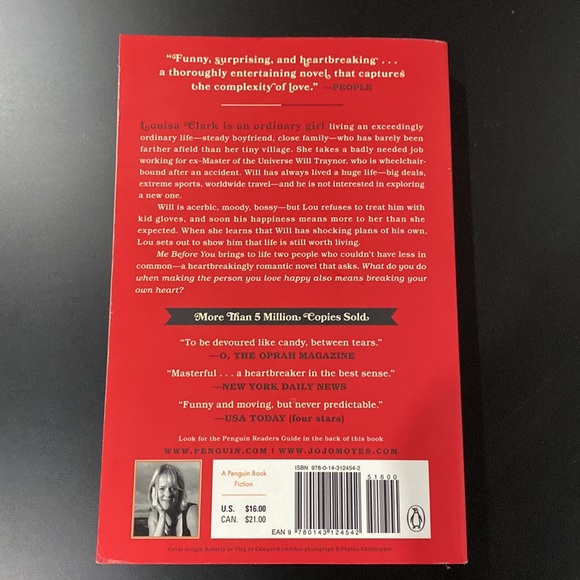 Me Before You by Jojo Moyes - Paperback Novel - Picture 2 of 6